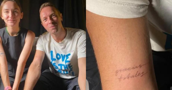 Coldplay: Chris Martin se tatuó una frase 100% argentina - Espectáculos  Mendoza